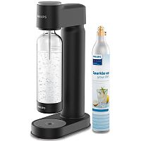 Сифон для газирования воды Philips GoZero ADD4901BK/10 (Черный) — фото