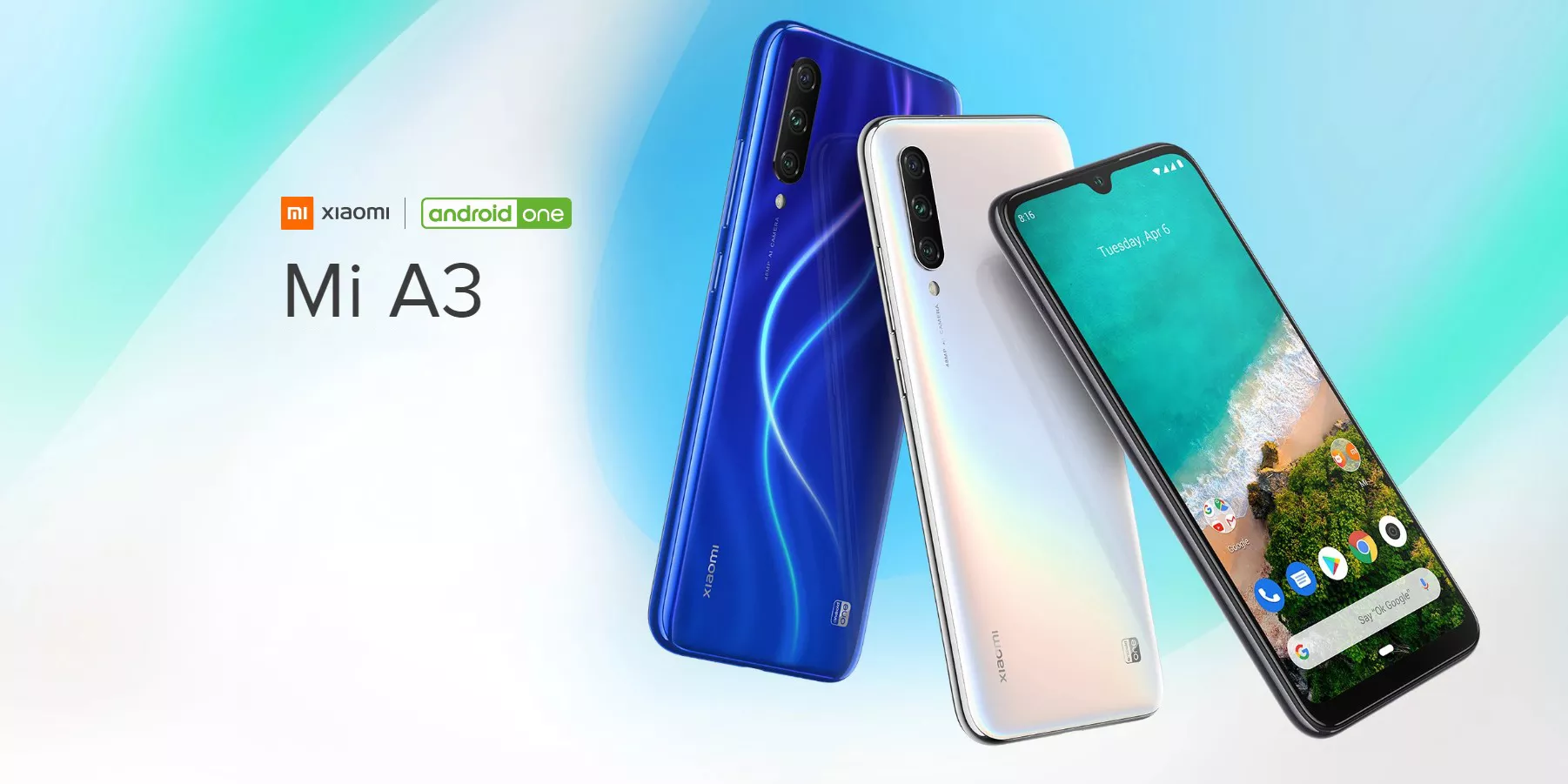 Смартфон Xiaomi Mi A3 128GB/4GB Black (Черный): купить по лучшей цене в  Москве с доставкой, характеристики