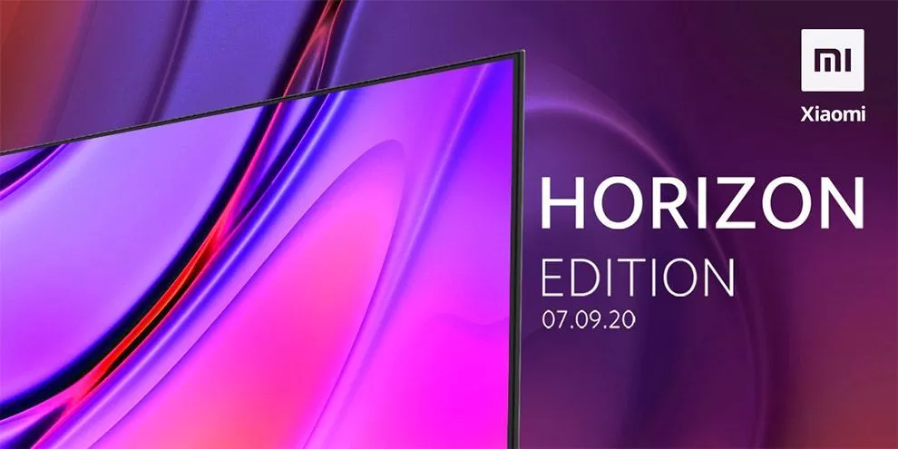 Совсем скоро будет презентован телевизор Xiaomi Mi TV Horizon Edition