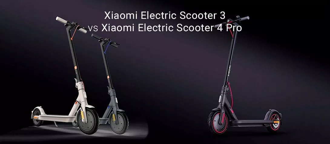 Сравнение электрических самокатов Xiaomi Electric Scooter 4 Pro и Xiaomi Electric Scooter 3: скачок в производительности и автономности