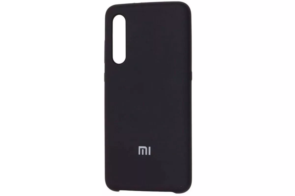 Силиконовый чехол для Xiaomi Mi 9 Lite/CC9 (Черный)