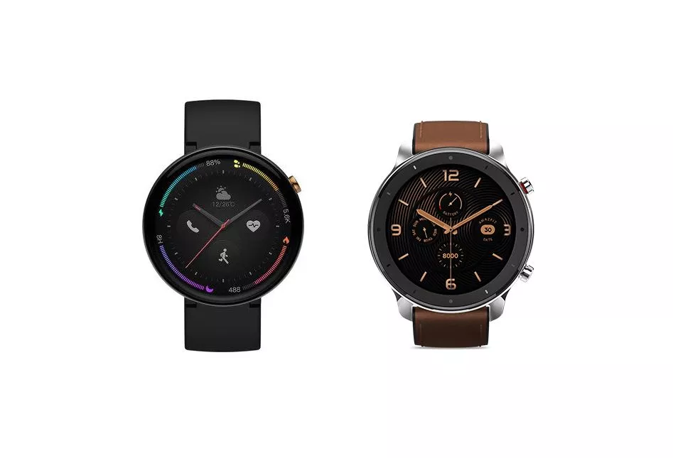 Сравнение новых и лучших на сегодня смарт-часов Xiaomi Amazfit Verge 2 vs Amazfit GTR