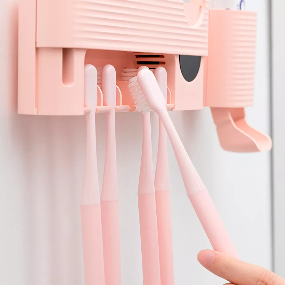 Умный держатель для зубных щеток Xiaomi Sothing UV Light Toothbrush Sterilizer Holder