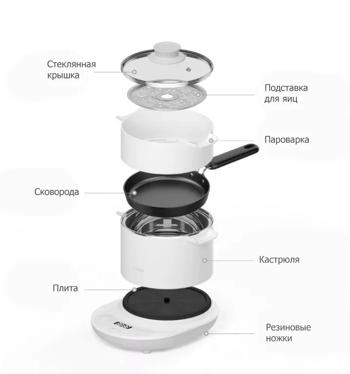 xiaomi qcooker multipurpose electric cooker