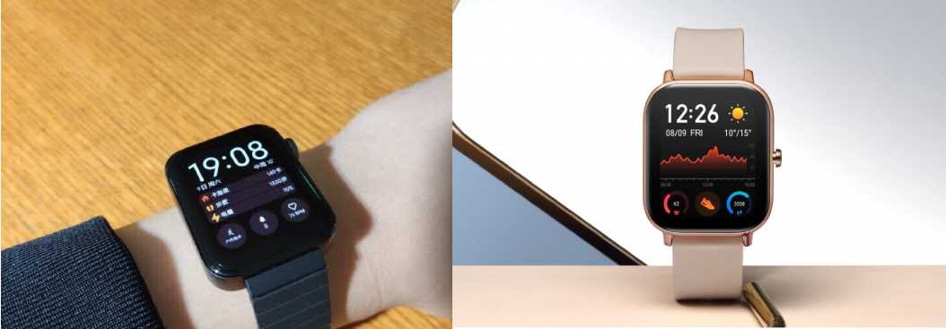 Xiaomi Huami Amazfit GTS и Xiaomi Mi Watch