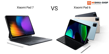 Сравнение Xiaomi Pad 7 и Xiaomi Pad 6: стоит ли переходить на новую модель?